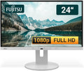 Amazon Renewed P24-9, Skærme, Fujitsu skærm 24 tommer Business Computer Monitor, Desktop Gaming Monitor, Full, Sort, Full HD, 1920 x 1080