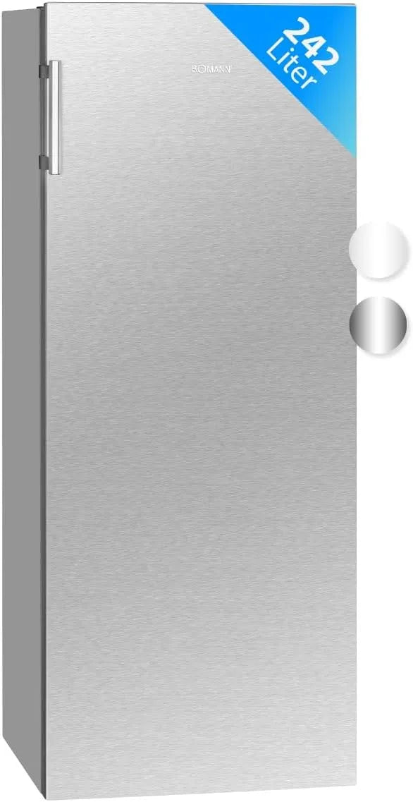 Bomann, Køle-/fryseskabe, ® køleskab uden fryser, Hvid, 242 l, 5 g, 4 v, 40 dB