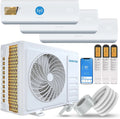 DANYON, Split-klimaanlæg, Multisplit Air Condition 3 Indoor Device - 27000 BTU - 7, 9 kW - Inverter Air, Hvid, 27000 BTU, 7, 9 kW, 19 dB, 2V