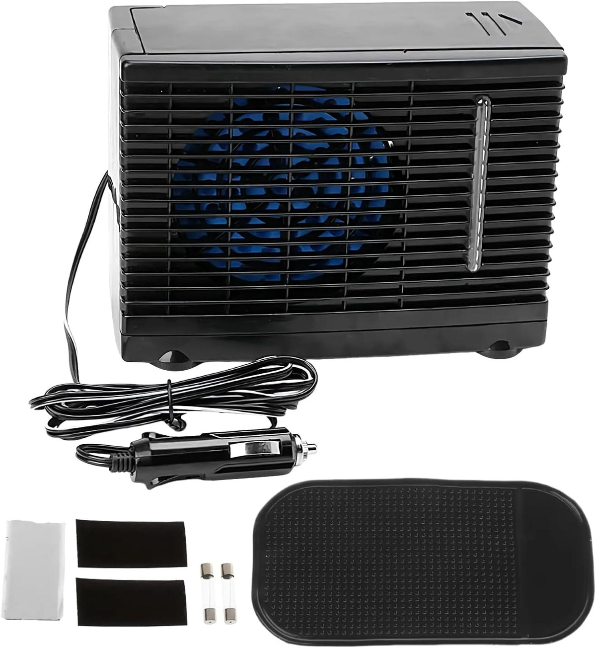 Ahuuen, Mobile klimaanlæg, Bærbar luftkonditionering til bil - Mobile køretøj luftkonditionering, 12V, Hvid, 20x11x15cm, 87x4, 33x5