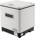 Eieblek AC220-240V AC220, Bordopvaskemaskiner, Rustfrit stål opvaskemaskine, 800W - 240V bordopvaskemaskine, bærbar mini, Sølv, 240V, 800W