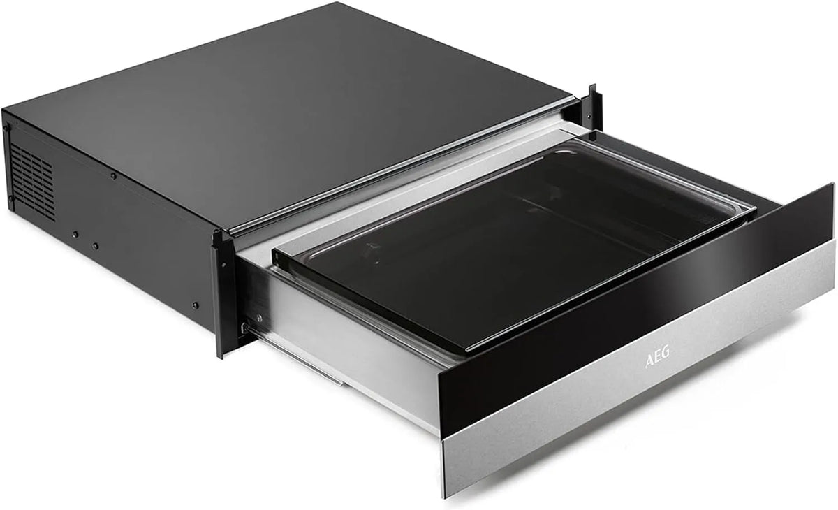 AEG KDK911423M, Varmeoverføringsbokse, Rustfri stålvakuumskuffe, Sølv, 450 W, 406 x 276 x 72 mm, 139 mm, 14 cm