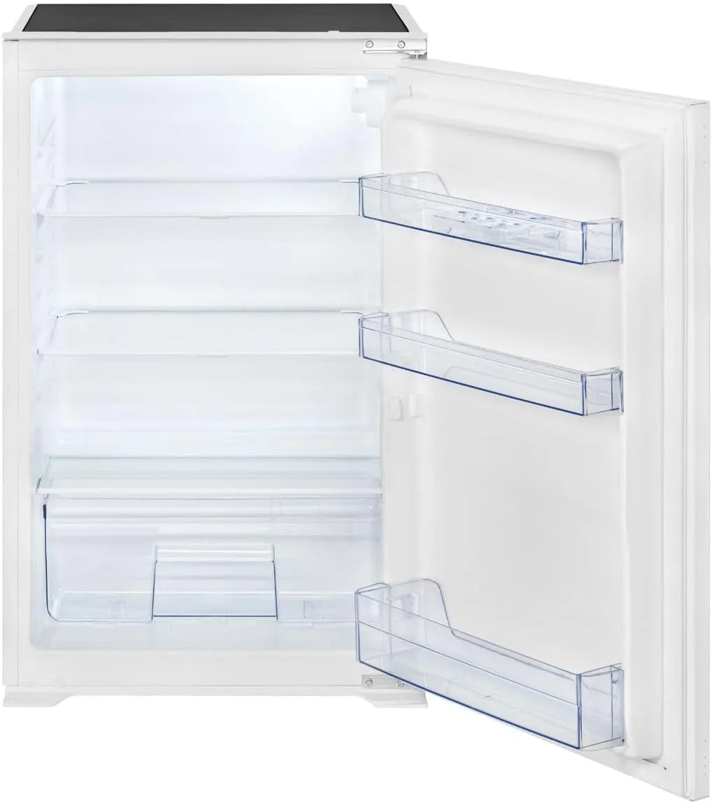 Bomann, Køleskabe, ® Bygning i køleskab uden fryser 129L, Hvid, 129L, 3 g, 7 v, 88cm