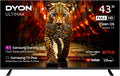DYON 43F-TI, Bærbare TV'er, ULTIMAX 43F- TI 43 tommer Fuld HD Smart TV, Sort, Full HD, 60 Hz, 3V, 43 '