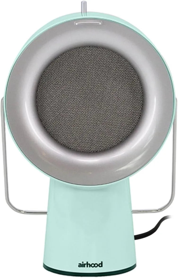 airhood, Luftrensere, tilslutningshætte med kabel, Sort / sølv, 5000 rpm