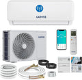 Thaookte 120qm, Split-klimaanlæg Split, køling og varme, 24000 Btu Split, inverter aircondition enhed, Hvid, 24000 Btu