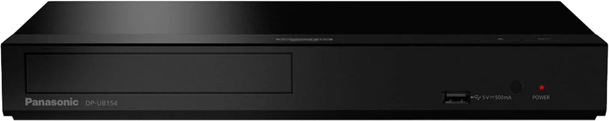 Panasonic HDR10 DP-UB154EG-K, Blu- ray spiller, + DP- UB154EG- K Ultra HD Blu- ray Player in sort ( +, 4K Blu- ray Disc, 4K VoD, Blå / sort, 4K